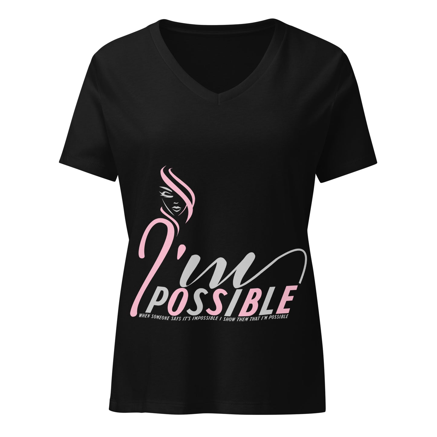 Empowerment Essence v-neck t-shirt