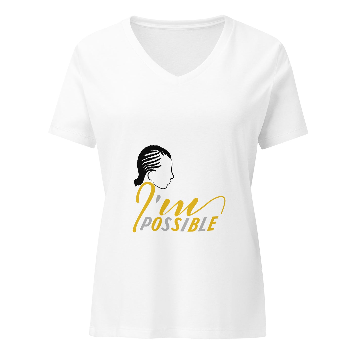 Empowered Essence v-neck t-shirt