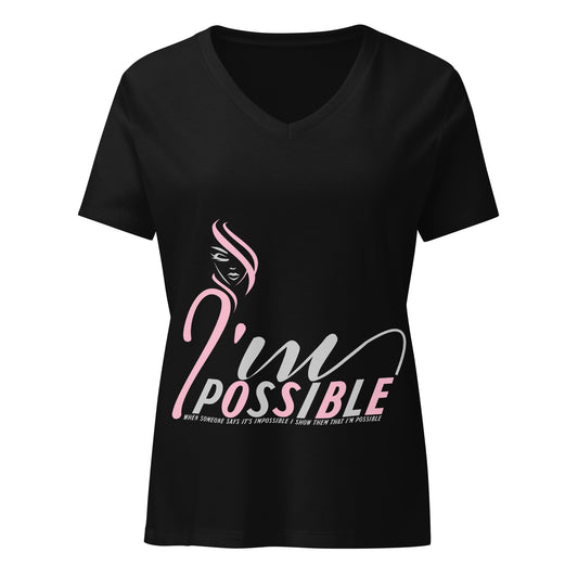 Empowerment Essence v-neck t-shirt