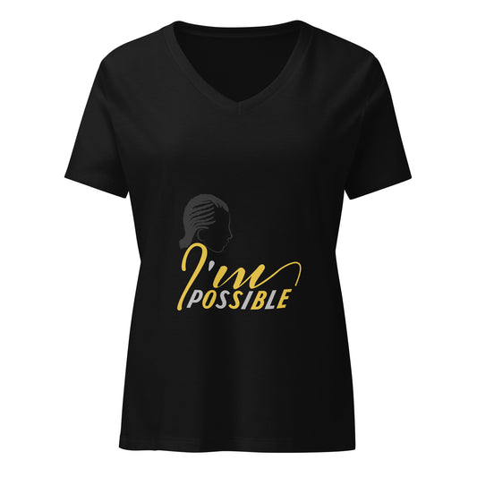 Empowered Essence v-neck t-shirt